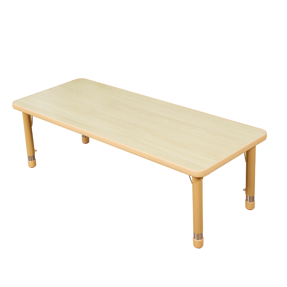 Toddler round school early education training lifting rectangular table and chair