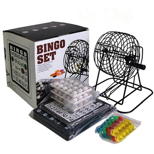 Bingo-Party-Unterhaltungs-Requisiten mit digitaler Atmosphäre
