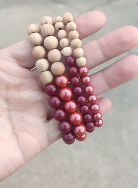 老桃木朱砂手串手链男女款