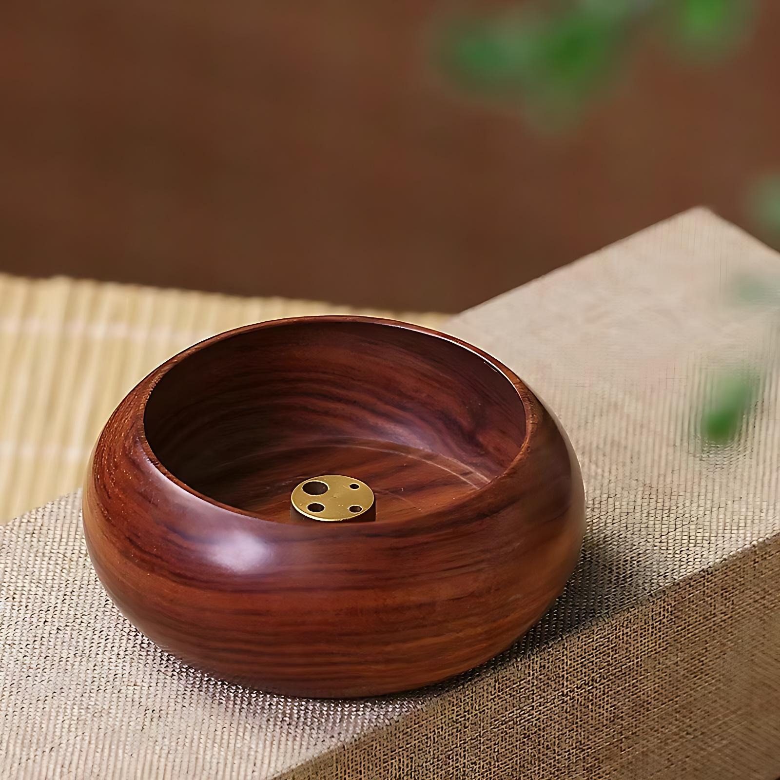 巴花黑檀木质迷你小香插香座香托旅行室内熏香沉香檀香多孔线香炉,淘宝优惠券,粉丝福利购,淘宝优惠卷