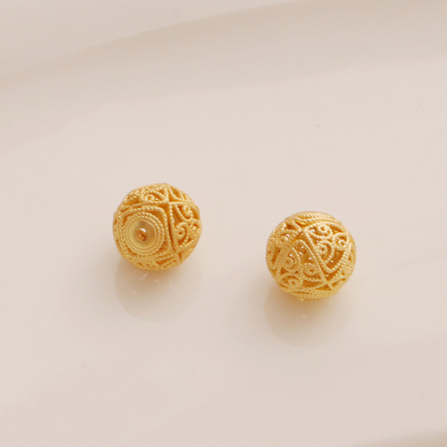 Thick coin hollow barrel beads diy accessories