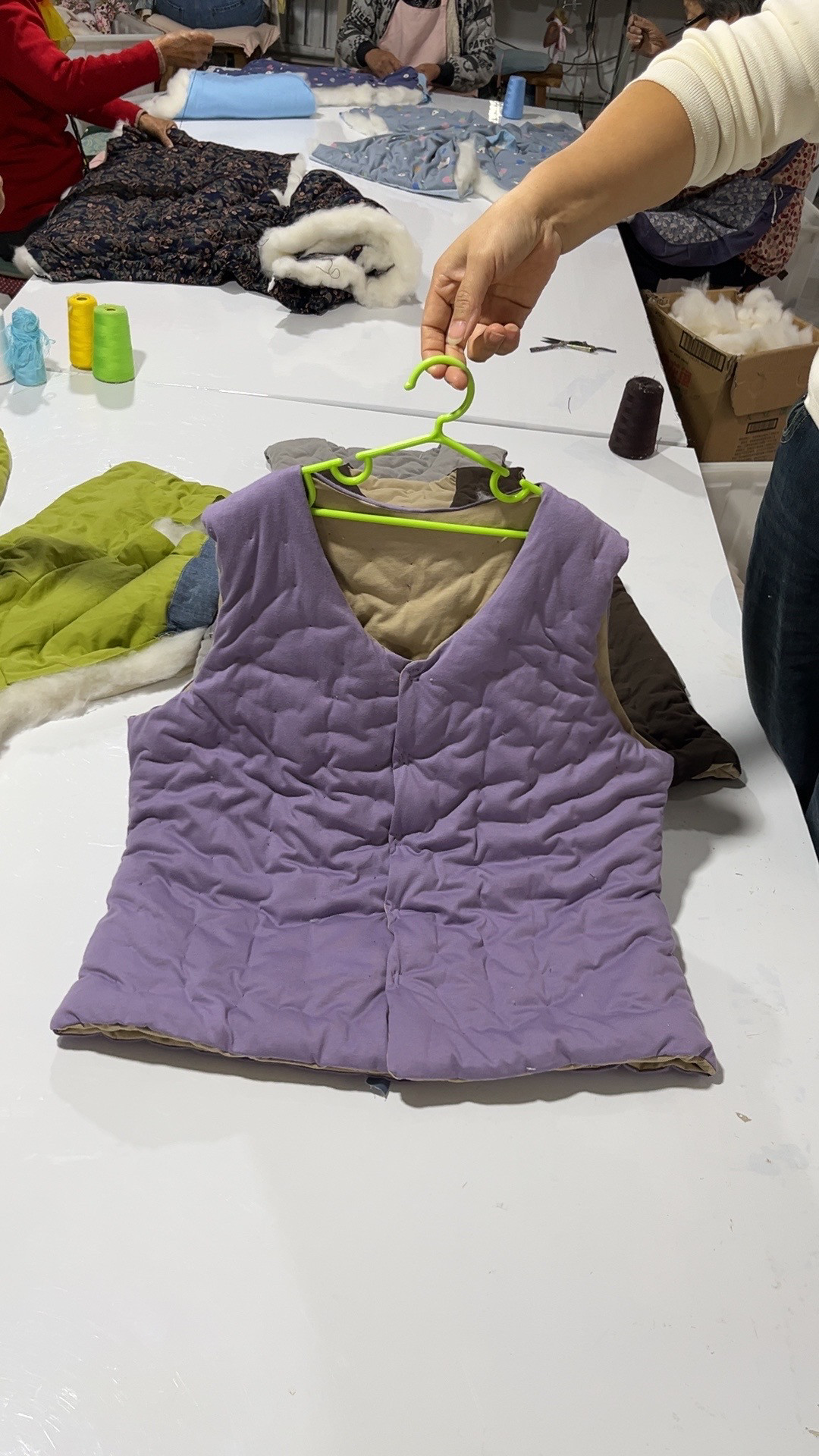 居家服手工棉花马甲 背心坎肩中老年对襟保暖针织棉布男士女士,淘宝优惠券,粉丝福利购,淘宝优惠卷