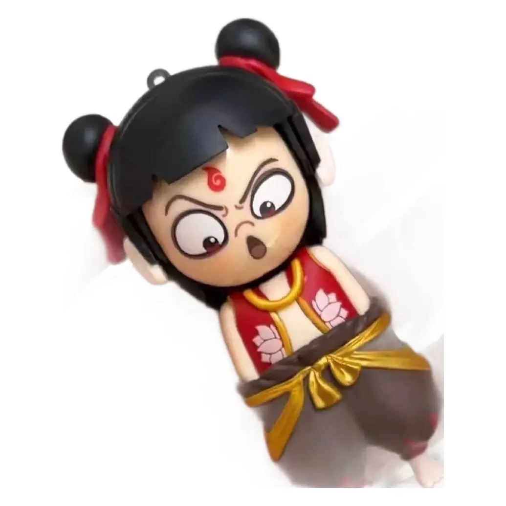 哪吒表情变脸钥匙扣解压玩具幼儿园儿童全班生日伴手礼小学生奖品