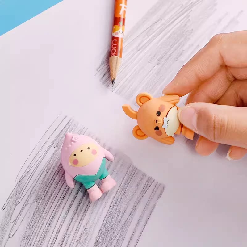 盲盒文具橡皮擦幼儿园活动奖励小学生礼品开学奖品儿童生日小礼物