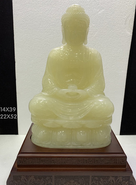 玉雕供奉佛祖白玉青玉黄玉可定制