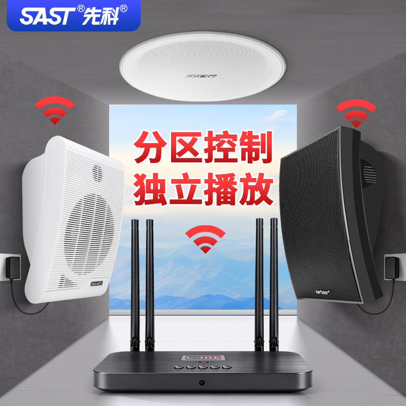 先科D1店铺音响专用蓝牙吸顶吊顶式商用台球会议无线壁挂音箱喇叭,淘宝优惠券,粉丝福利购,淘宝优惠卷