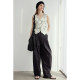 ຊຸດແຟຊັ່ນພິມ Inyou Tencel/polyester