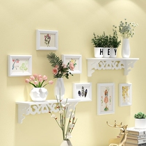Photo Wall Decoration Free of perforated Living room Picture Frame Wall Restaurant Background Wall Album Frame Hanging Wall Combo Creative Personality