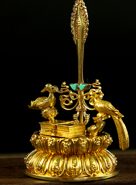 文殊剑密宗纯铜文殊菩萨普贤智慧宝剑供奉摆件佛具用品金刚杵法器