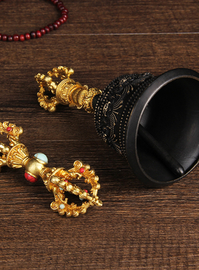 尼泊尔金刚铃杵纯铜声音清脆