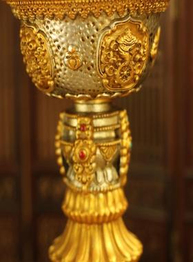 充电款电池3D火焰酥油灯电子蜡烛灯供佛灯led长明灯灯座家用供灯