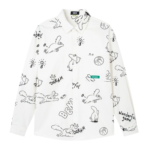 Semir, Tide, весенняя модная рубашка, куртка, тренд сезона, свободный крой