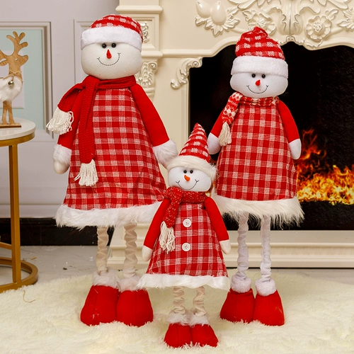 Рождественские украшения, выдвижной рождественский олень, рождественские подарочные украшения, елка, окно, расположение сцены, украшения в виде лося