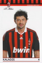 (White card) Georgia Carladze Milan Official Card 02 (Multi-season optional)