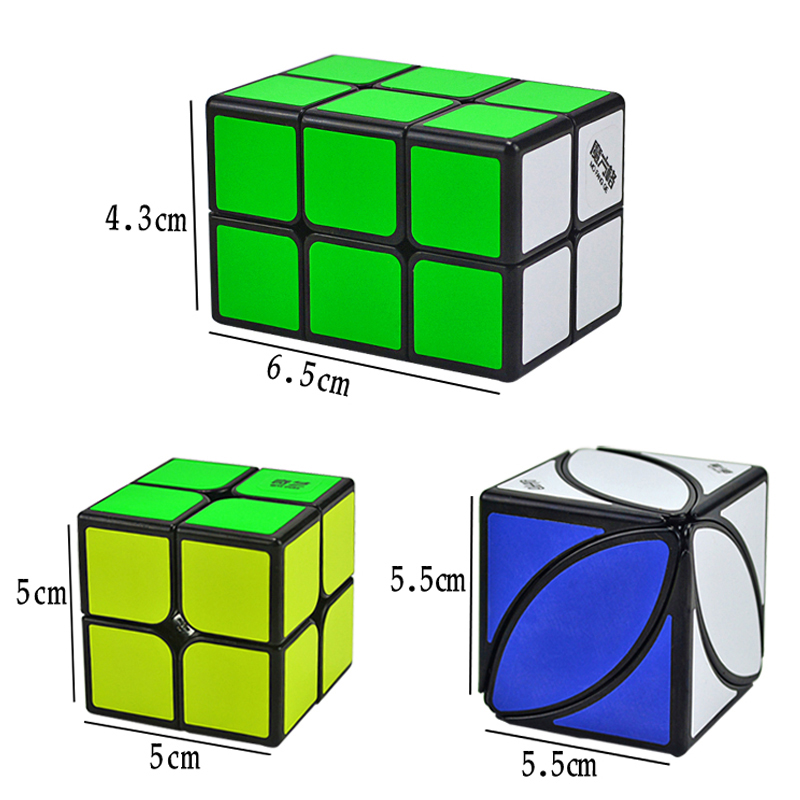 幼儿园入门魔方毛毛虫布丁枫叶子3色初学入门三阶儿童益智玩具 - 图3