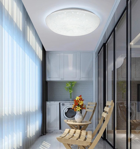 led圆形吸顶灯家用现代简约卧室客厅灯饰卫生间阳台过道厨房灯具 - 图2