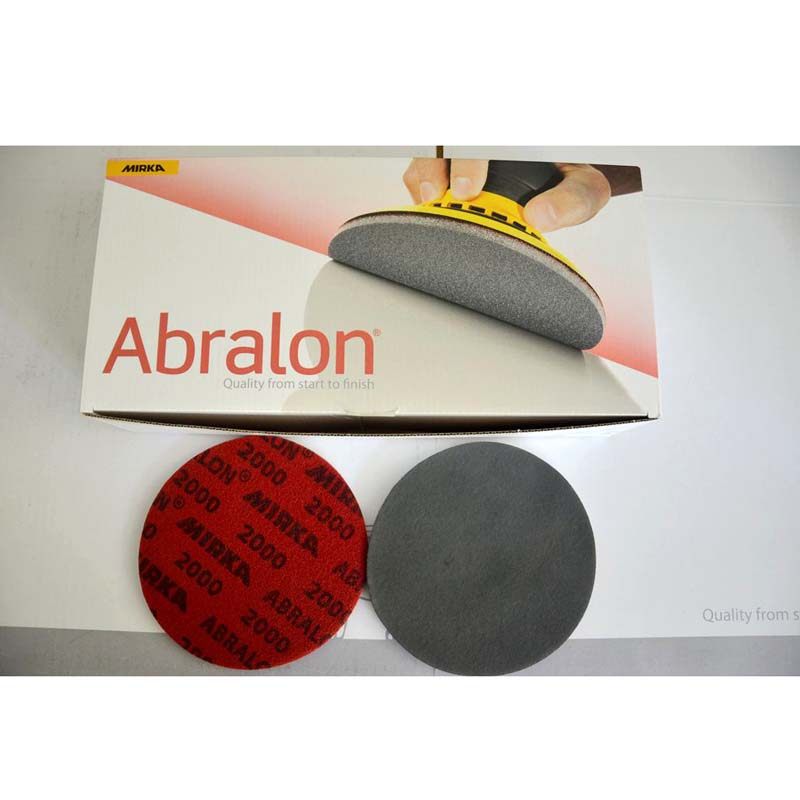 芬兰磨卡MIRKA精磨砂棉抛光砂纸 ABRALON海绵砂纸6寸2000目1000,淘宝优惠券,粉丝福利购,淘宝优惠卷