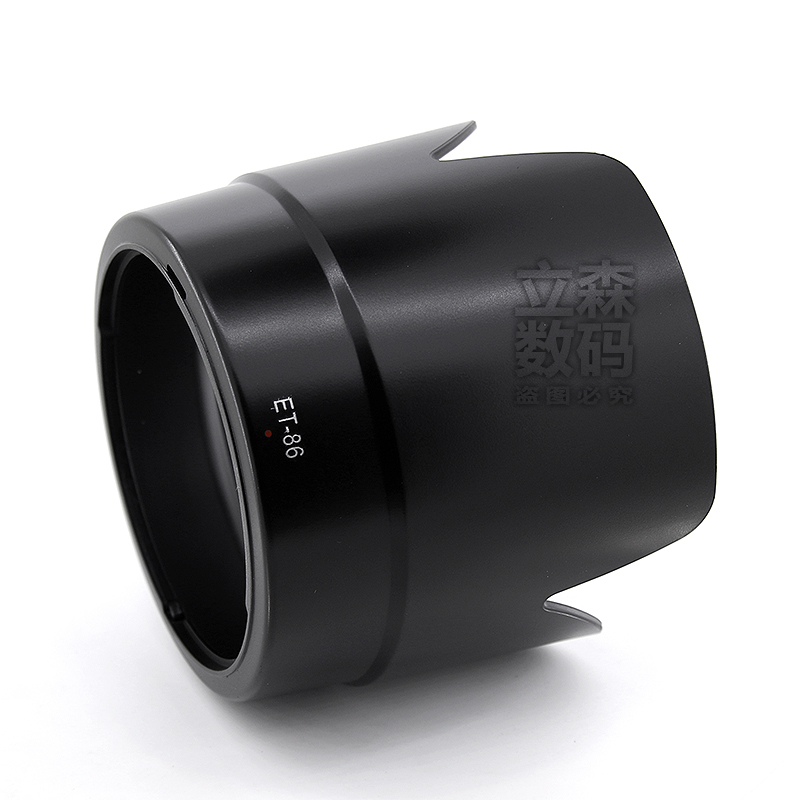 佳能ET-86遮光罩EF70-200mm2.8L IS镜头爱死小白专用莲花卡口77mm - 图0