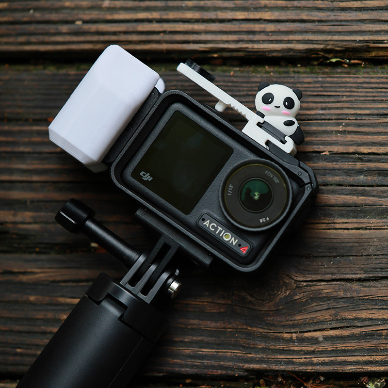 适用于大疆action3/4/5pro运动相机兔笼拍摄手柄快门指柄热靴盖,淘宝优惠券,粉丝福利购,淘宝优惠卷