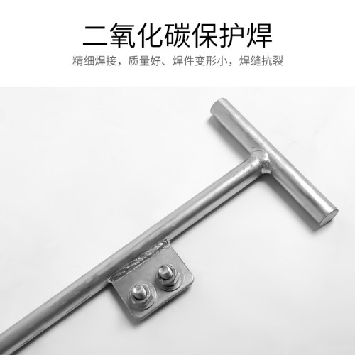 电力镀锌接地针丁字型工程接地极家用防雷接地棒接地桩地线避雷针 - 图2