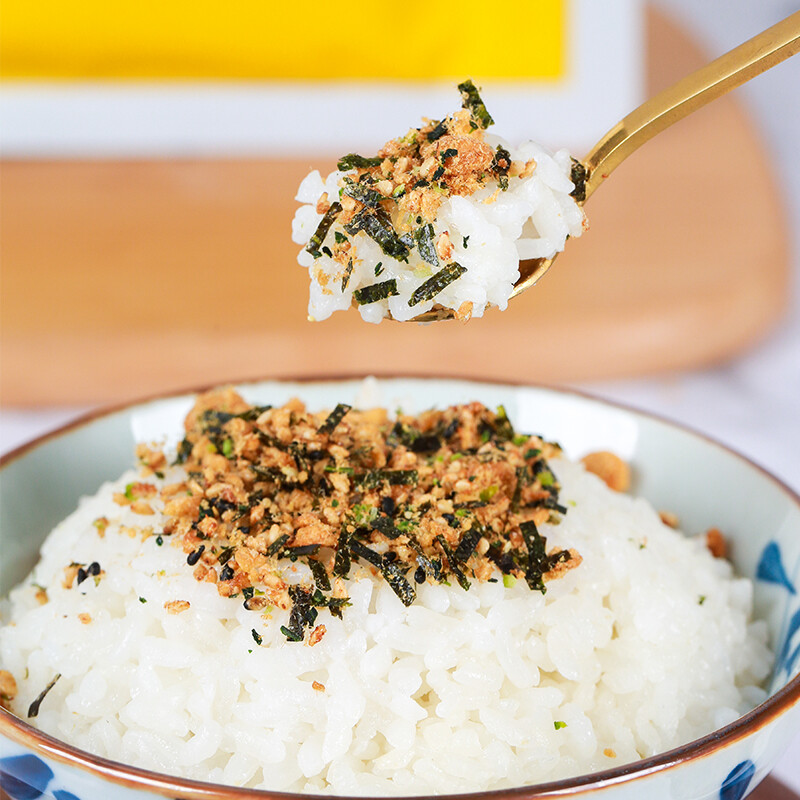 海苔碎拌饭料商用儿童专用紫菜片寿司饭团材料食材肉松芝麻无添加 - 图2