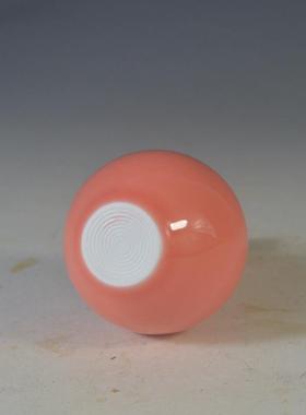 仿古瓷器 柴窑厂货 粉红釉袖珍小花瓶 摆件 古董古玩老货旧货收藏