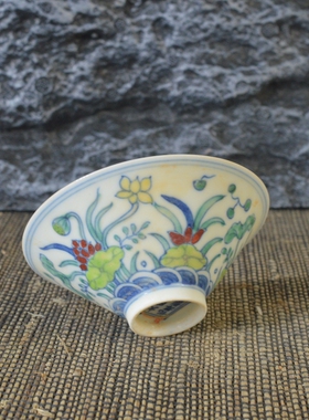 仿古瓷器做旧风格鸳鸯古董