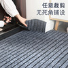 Entrance floor mat door cutting entrance hall outdoor home