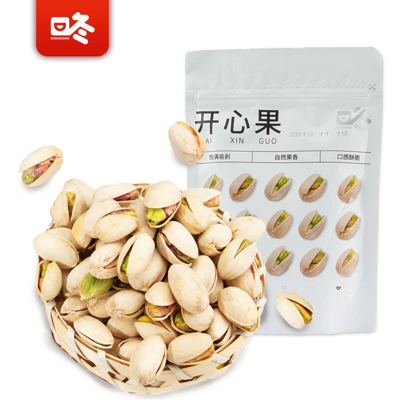【咚咚开心果110g】无漂白散装坚果 咚咚食品开心果