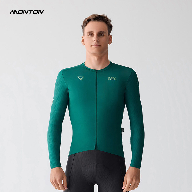 Monton脉腾专业骑行服夏季速干男超好看上衣公路自行车长袖五元素,淘宝优惠券,粉丝福利购,淘宝优惠卷