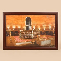(spot) Indian Isha imports Dhyanalinga portrait of the original