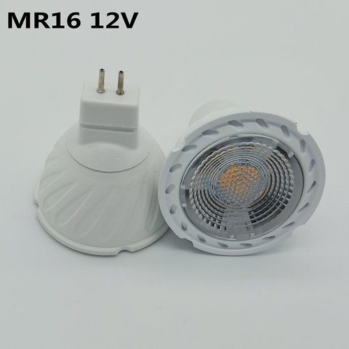 GU10led灯杯220V12V节能灯E14E27螺口MR16插脚COB射灯泡调光GU5.3 - 图2