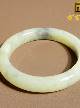 美美哒新疆黄口带青花女神镯