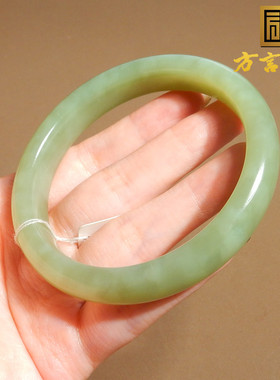 方言新疆且末老坑青黄口61mm手镯