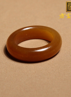 方言戒指和田玉温润细腻且末糖玉