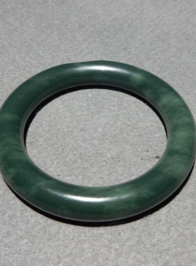 方言和田玉青籽高油润手镯57mm