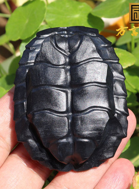 方言精品和田玉新疆黑如墨籽料