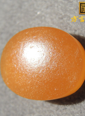 方言漏精品老熟聚红金皮珍稀俏色名品玉黄金黄色黄沁籽料戒指面F