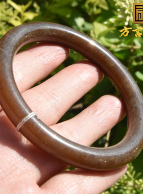 方言且末料金山矿全红糖54mm手镯