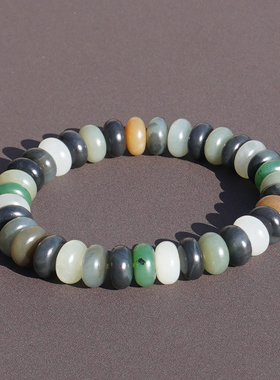 方言和田玉新疆青花楼兰多宝手串