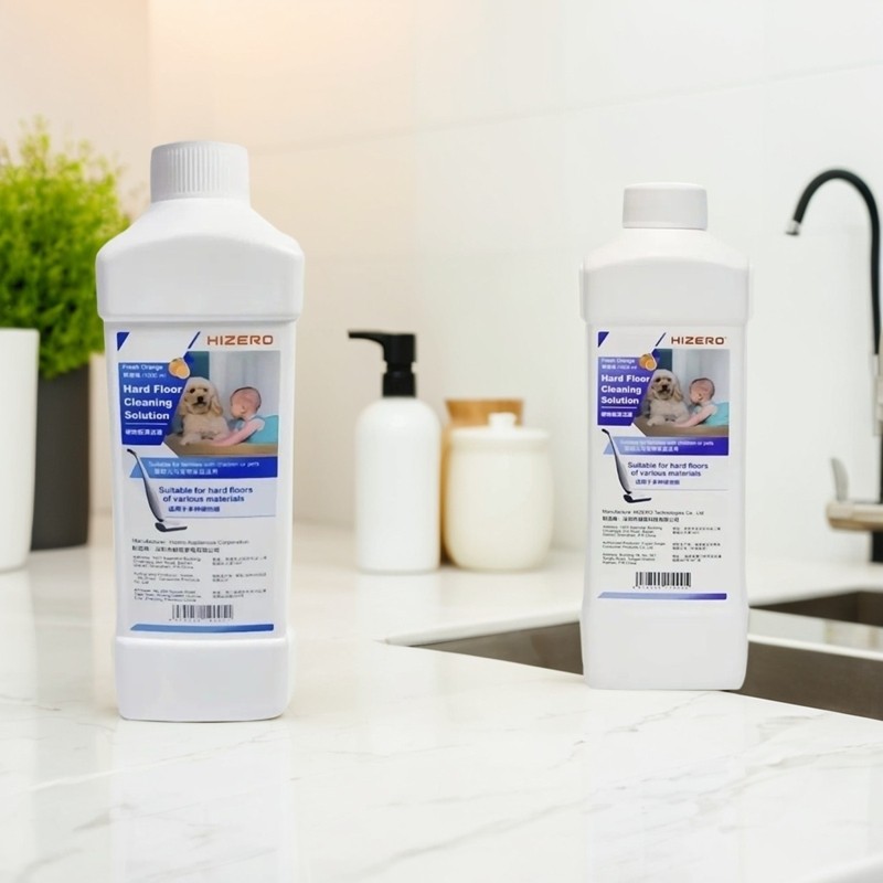 两瓶装Hizero赫兹地板清洁液1000ml杀菌消毒去污高效清洁剂1L套装,淘宝优惠券,粉丝福利购,淘宝优惠卷