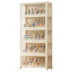 Eleven-dimensional creamy-style figure storage cabinet