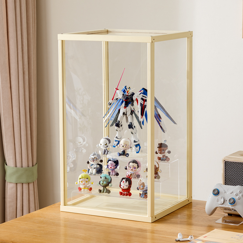 Eleven-dimensional desktop figure storage box