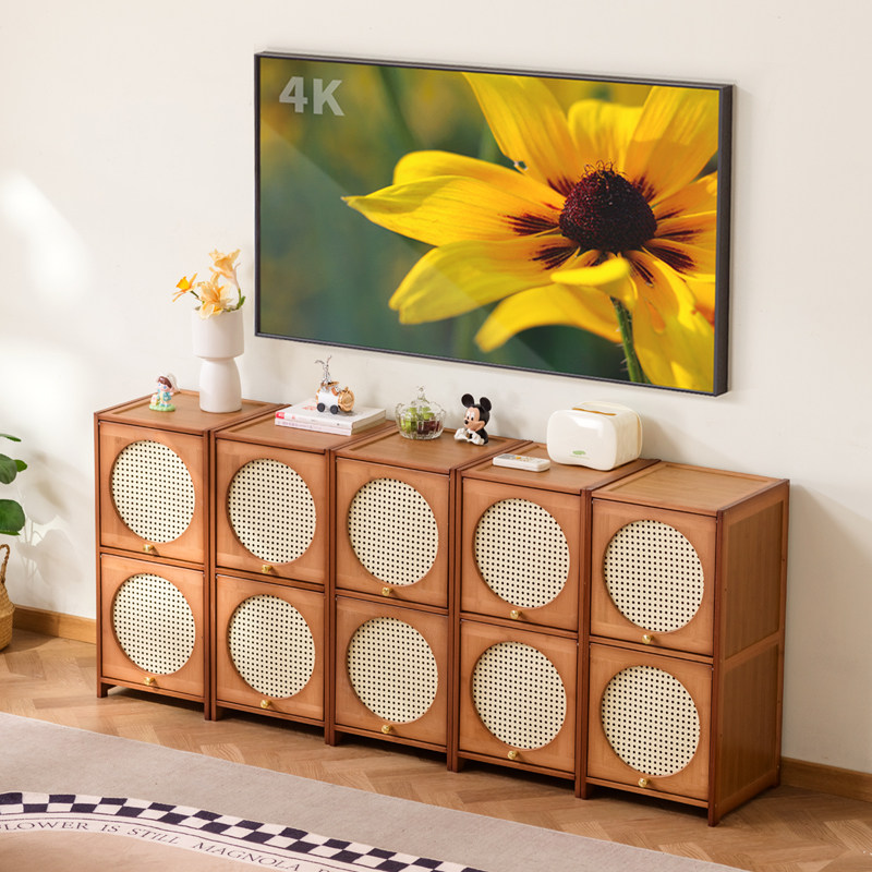 飘窗柜阳台储物柜子防晒靠墙一体榻榻米杂物收纳柜置物架空间利用,淘宝优惠券,粉丝福利购,淘宝优惠卷