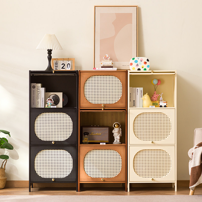 飘窗柜阳台储物柜子防晒靠墙一体榻榻米杂物收纳柜置物架空间利用,淘宝优惠券,粉丝福利购,淘宝优惠卷