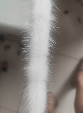 真水貂毛条皮草diy厂商直销