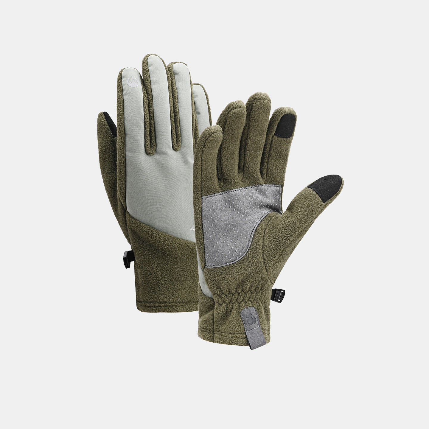 SCALER思凯乐户外抓绒手套男冬防滑耐磨女可触屏骑行徒步反光保暖,淘宝优惠券,粉丝福利购,淘宝优惠卷