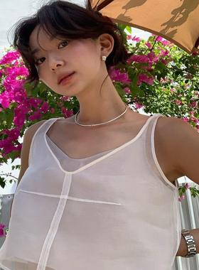 项圈极简手镯小众风莫瑞风项链2024新款叠戴款项链饰品