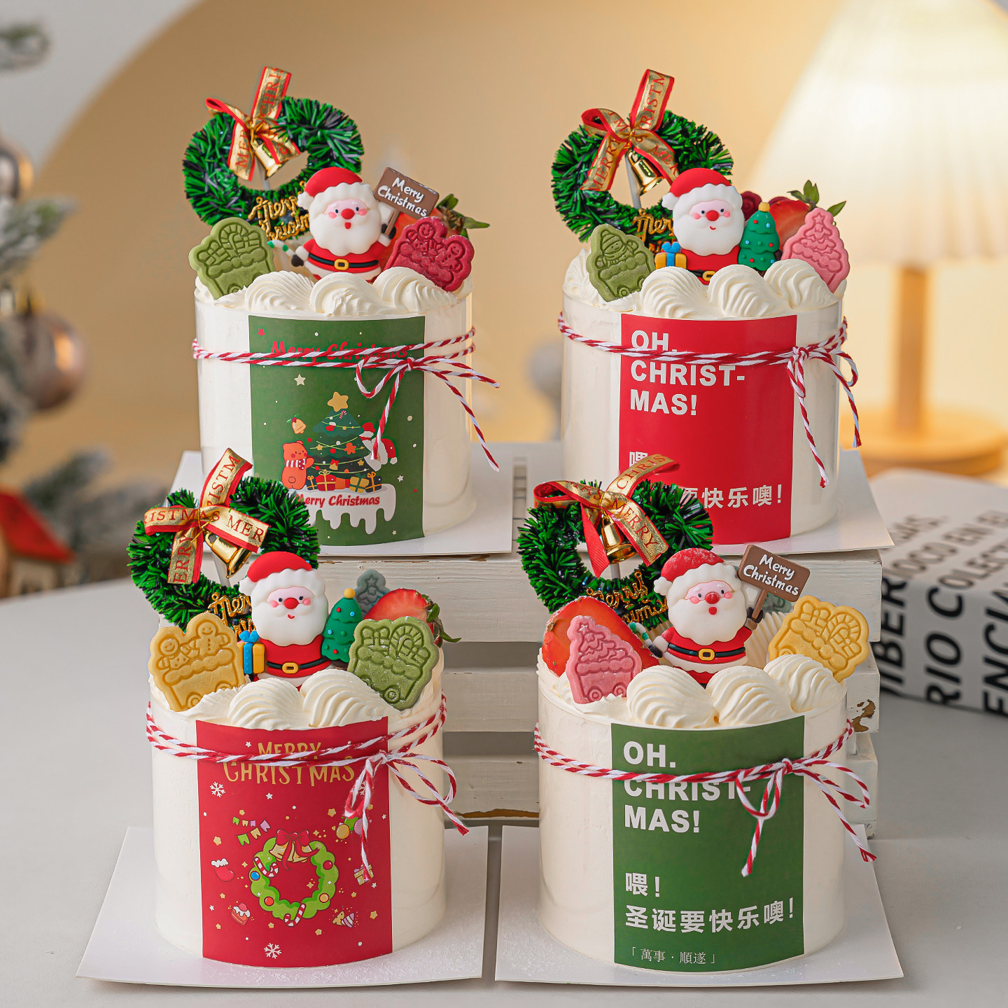 2026圣诞节要快乐噢蛋糕装饰贴纸MerryChristmas圣诞树老人插件,淘宝优惠券,粉丝福利购,淘宝优惠卷