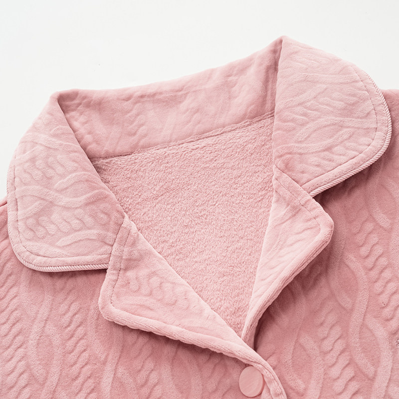 浪莎情侣睡衣女款秋冬季海岛绒男士加绒加厚珊瑚绒开衫家居服套装,淘宝优惠券,粉丝福利购,淘宝优惠卷